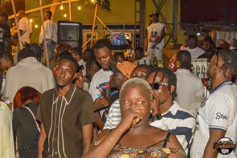 Hood Party event photograph showing guests and the live atmosphere