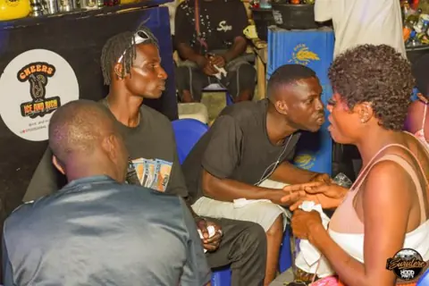 Hood Party event photograph showing guests and the live atmosphere